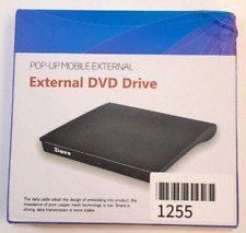 Ziweo Pop Up Mobile External DVD Drive USB 3.0 Portable - K1255 picture