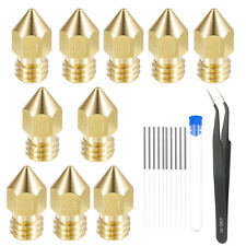 10Pcs 0.4mm 3D Printer Nozzles, with 10Pcs Cleaning Needles picture