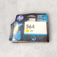 Genuine HP 564 Single Original Yellow Ink Cartridge Expired 2023 NEW picture