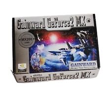 Retro/Vintage NVIDIA Gainward GeForce2 MX200 32-bit AGP card New open box picture