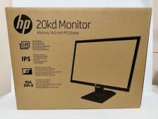 HP 20kd 19.5-Inch IPS Monitor LED Backlight Tilt VGA DVI-D Ports Black T3U83AA picture
