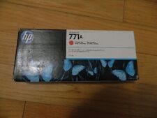 2023 GENUINE HP #771A Chromatic Red 775ml Cartridge B6Y16A DESIGNJET Z6200 SEALE picture
