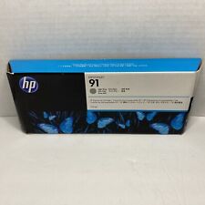 HP C9466A Light Gray Color Ink Cartridge Genuine OEM NEW # 91 DesignJet picture