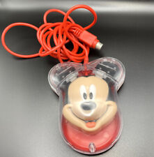 Vintage WWL Disney Mickey Mouse Wired Computer Mouse ~ Model 0175 ~ Red picture
