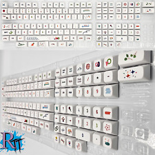Custom 127Pcs/Set Full Size Key Caps PBT Keycaps Mechanical Keyboard Summer XDA picture