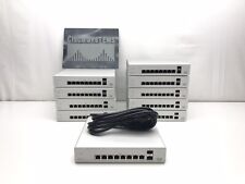 Lot of 10 Cisco Meraki MS220-8P-HW 8 Port Desktop Ethernet Switch - UNCLAIMED picture