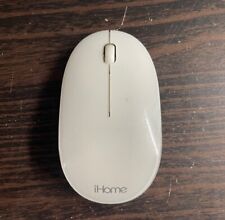 iHome IMAC-M110W Wireless Laser Mouse White For Mac EUC Computer picture