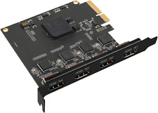 Quad HDMI Pcie Video Capture Card, 4-Channel HDMI Video Recorder Capture for Mul picture