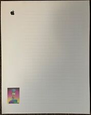 VINTAGE APPLE EDUCATION Notepad w/ Lined Paper with Apple logo RARE (50 sheets) picture