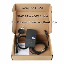 Genuine OEM 36W/44W/65W/102W Microsoft Surface Pro Book AC Power Adapter Charger picture