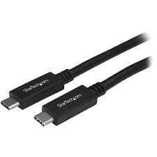 StarTech.com USB315CC2M Black USB-C Cable with Power Delivery (3A) - USB 3.0 - picture