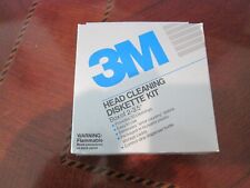 NEW, NOS 3M Head Cleaning Diskette Kit Box of 2 x 3.5