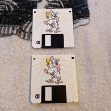 Pinky And The Brain Vintage Floppy Disk 3.5