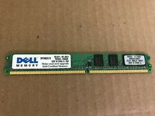Dell 1GB DDR2 PC-5300 Non-ECC Unbuffered Memory SNPU8622C/1G MEMORY  LOW PROFILE picture