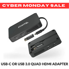 Plugable Quad HDMI Adapter, USB-C/3.0, 4K Display Support (USBC-768H4) picture