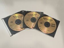 DELKIN DEVICES CD-R Archival Gold THE 300 YEAR DISC 3 New In Individual CD Cases picture