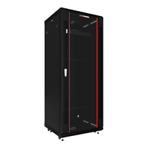 27U Rack 600 mm Depth Server Data Cabinet w/ PDU - 2 Shelves - Fan - Casters  picture