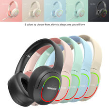 Wireless Headphones Bluetooth Foldable Earphones Gaming Music Sport Headset picture