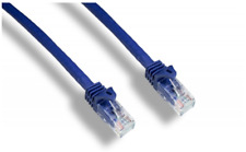Cat6A 10G UTP patch cable molded 10ft 20ft 25ft 35ft 50ft 100ft Lot of 1,5,10 picture