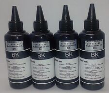 400 ml pigment sublimation Black Bulk Refill Ink for Epson Compatible USA  picture