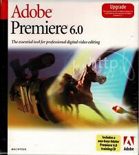 Adobe Premiere 6.0 Upgrade Apple New Sealed Full Retail Box PowerPC Mac 9.0 picture