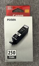 NEW Genuine Canon PIXMA PGI-250 (PGBK) Black Ink Cartridge Sealed OEM picture