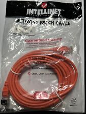 14FT CAT5e RJ45 Ethernet LAN Cable Molded & Booted Ultra-High Quality Orange picture