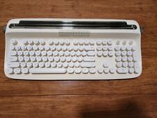 Actto Retro bluetooth keyboard B503 Ivory Typewriter Tested. picture