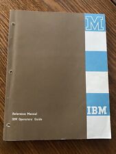 IBM Reference Manual; IBM Operators Guide July 1959 picture