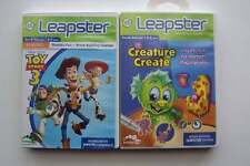 Leap Frog Leapster Learning Games Lot #1 Toy Story 3 & Creature Create picture