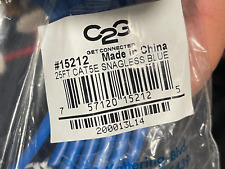 C2G Cat Blue 15212 snagless Patch Ethernet Cable 25 FT - RJ-45 to RJ-45 (1E picture