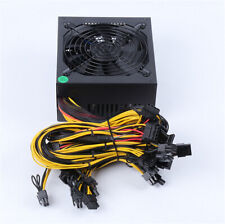 2000W Modular Power Supply for 6/8 GPU Mining Miner 96 Gold 110-240V picture