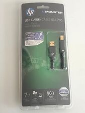  HP Monster USB Extend Cable 700 High Speed 800 Mbps Sync Charge Data 7 Ft NIB picture