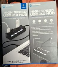 2 x High Speed USB 2.0 Hub with Power Switches picture