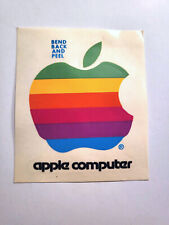 Vintage Original APPLE II Computer Logo Sticker 3.5
