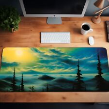 Japanese Art Mouse Pad, Modern Desk Mat, Large XL Deskmat, Gaming Mouse Pad  picture