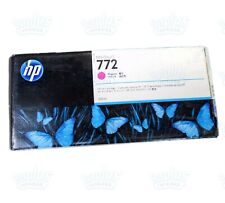 Genuine HP 772 Magenta 300ml CN629A Ink Cartridge DesignJet Z5200 Z5400  picture