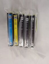 EPSON 410 Ink Cartridge Lot 3x Black - 1x Cyan - 1x Yellow - New Genuine Sealed picture