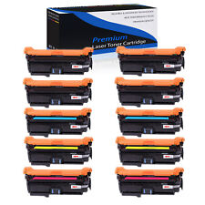 10PK BK C Y M CE260A 647A Toner Set for HP Color Laserjet CP4525N CP4520 CP4025 picture
