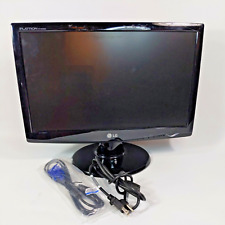 LG Monitor 18.5”  Flatron W1943SS-PF  With VGA Cord & Power Adaptor Tested  picture