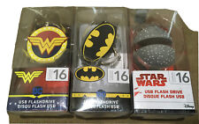 DC Comics/ Disney 16gb USB Flash Drive- Super Hero WONDER WOMAN Batman Star wars picture