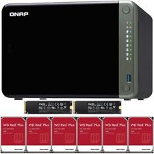 QNAP TS-653D 6-Bay 8GB RAM 500GB CACHE 12TB (6x2TB) Western Digital NAS Drives picture