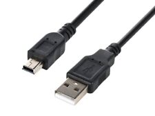 Monoprice USB-A to Mini-B 2.0 Cable - 5-Pin, 28/28AWG, Black, 6ft picture