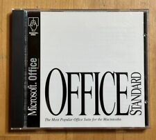 MICROSOFT OFFICE STANDARD MACINTOSH MAC version 4.2.1 1995 Used CD-ROM CD picture