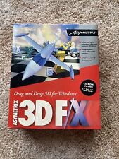 Vintage Asymetrix 3D F/X Drag And Drop 3d For Windows picture