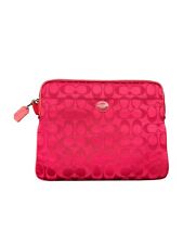COACH New York Signature iPad Sleeve Tablet Cover Case Red picture