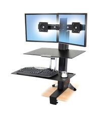Ergotron WorkFit-S Dual Monitor with Worksurface+ (33-349-200) picture