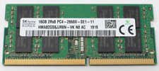 SK Hynix 16GB 2Rx8 2666 MHz DDR4 SODIMM Laptop RAM PC4 260pin HMA82GS6JJR8N picture