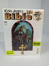 King James Bible Study Teaching CD ROM For Windows Vintage 1997 New Sealed picture