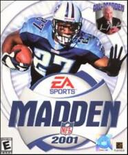 Madden NFL 2001 PC CD professional football league team season franchise game picture